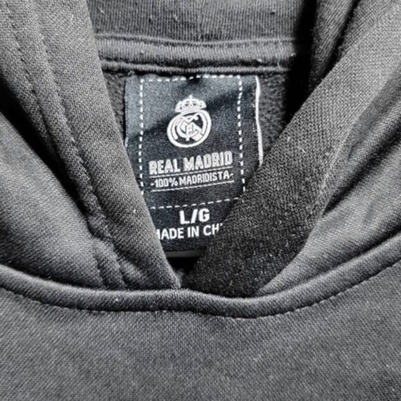 Real Madrid C.F. Hala Madrid! Hoodie SZ L #152 - Picture 3 of 4